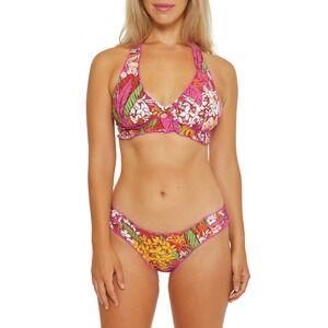 BCA By Rebecca Virtue Women's Mid Summer Emma Halter Top, Medium